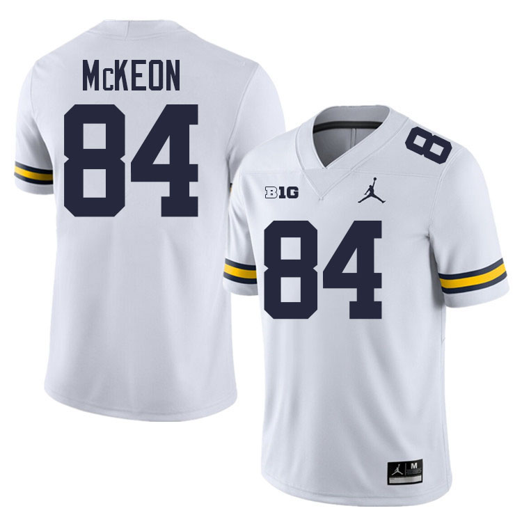 Sean McKeon Michigan Jersey,Michigan Wolverines #84 Sean McKeon Jersey Youth-White